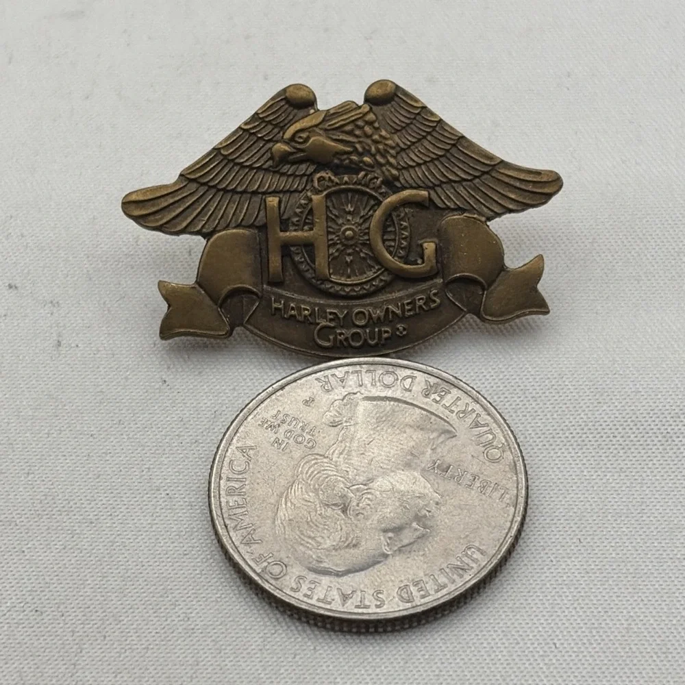 Harley Owners Group Harley Davidson Motorcycles Lapel Hat Pin